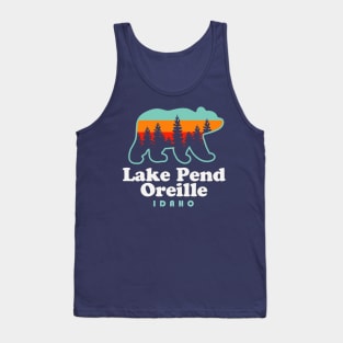 Lake Pend Oreille Idaho Fishing Camping Tank Top